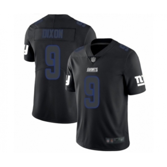 Men's New York Giants #9 Riley Dixon Limited Black Rush Impact Football Jersey - Ujersey