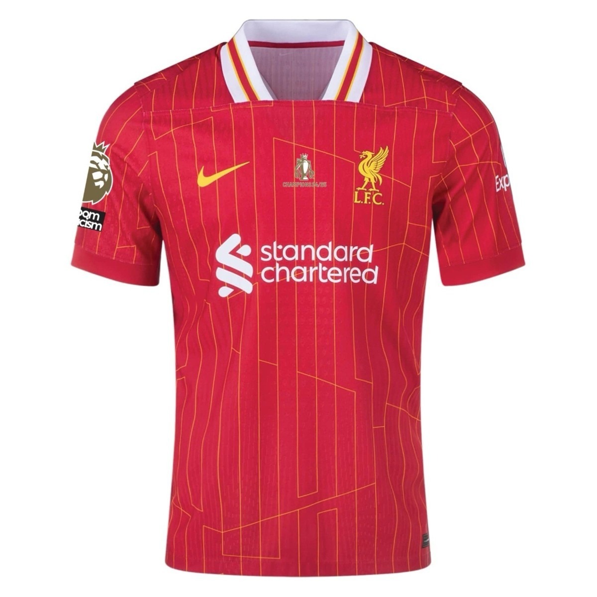 Liverpool Football Jersey EPL Champions Custom Shirt 2024/25 - ujerseystore