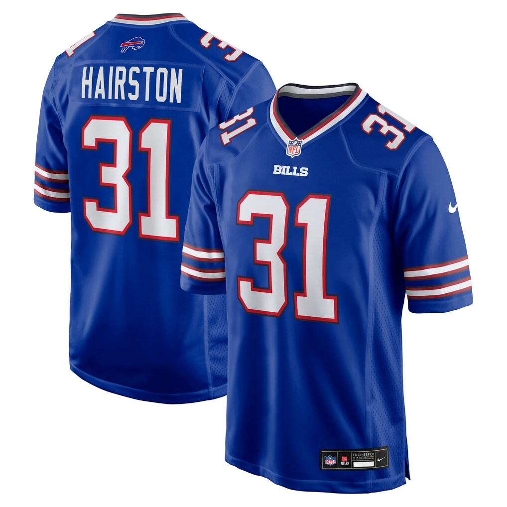 Men's Buffalo Bills Maxwell Hairston Nike Royal Game Player Jersey - Ujersey