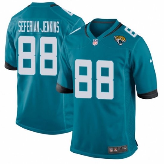 Men's Nike Jacksonville Jaguars #88 Austin Seferian-Jenkins Game Black Alternate NFL Jersey - Ujersey