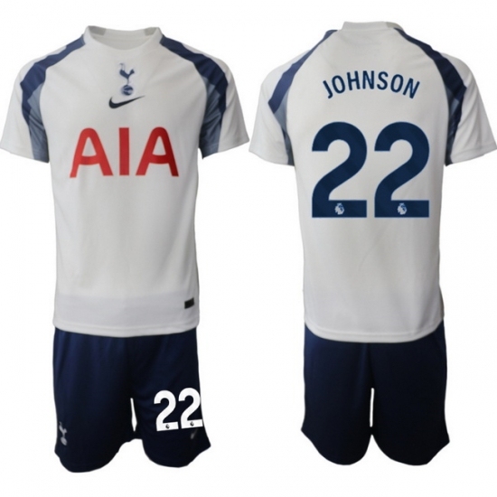 Men Tottenham Hotspur 2026 Soccer Jerseys White #22 JOHNSON