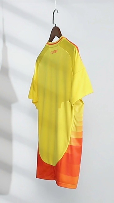 Colombia Soccer Jersey Home Custom Shirt Copa America 2024 - ujerseystore