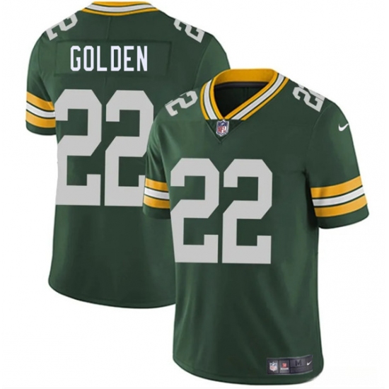 Men's Green Bay Packers #22 Matthew Golden Green 2025 Vapor Untouchable Limited Football Stitched Jersey - Ujersey
