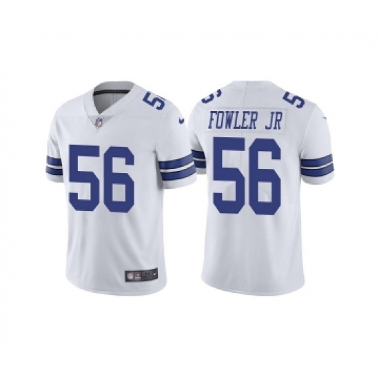 Men's Dallas Cowboys #56 Dante Fowler Jr. White Vapor Limited Stitched Jersey - Ujersey