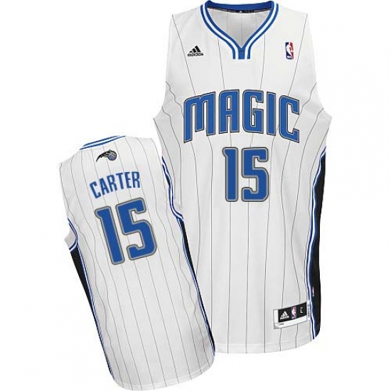 Men's Adidas Orlando Magic #15 Vince Carter Swingman White Home NBA Jersey - Ujersey