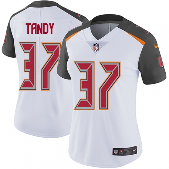 Women's Nike Tampa Bay Buccaneers #37 Keith Tandy Elite White NFL Jersey - Ujersey
