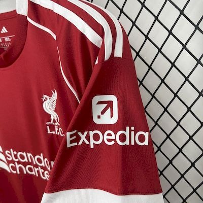 Liverpool Football Jersey Home Custom Shirt 2025/26 - ujerseystore