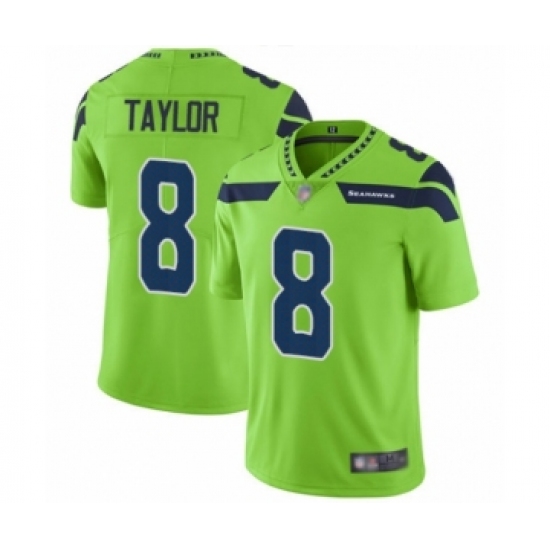 Youth Seattle Seahawks #8 Jamar Taylor Limited Green Rush Vapor Untouchable Football Jersey - Ujersey