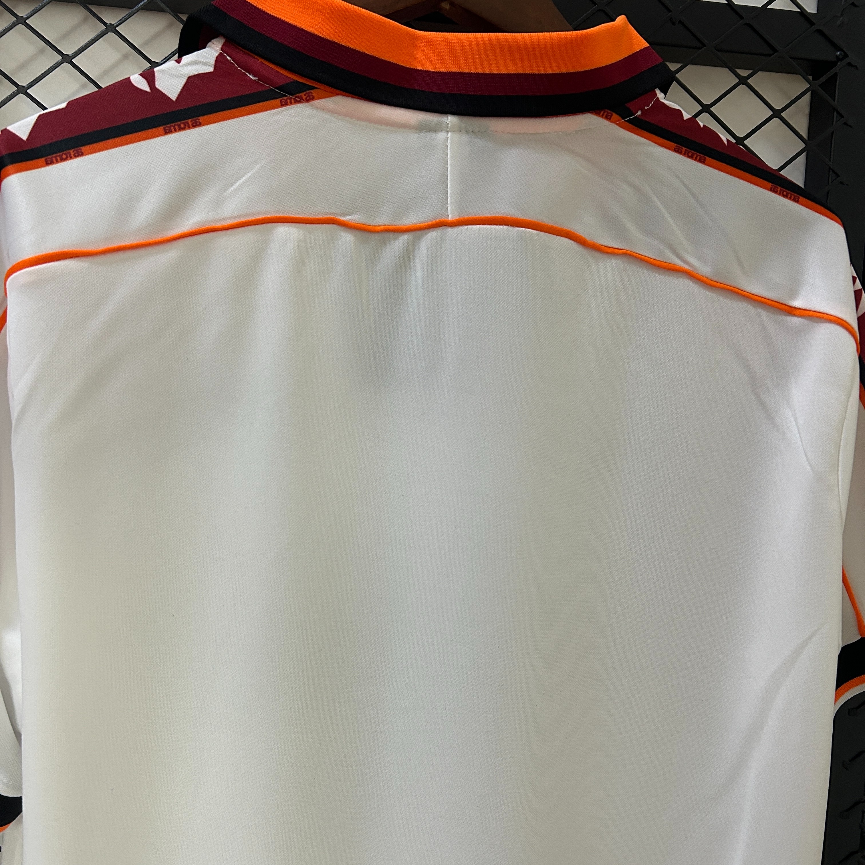 Roma Retro Soccer Jersey Away Custom Shirt 1998/99 - ujerseystore