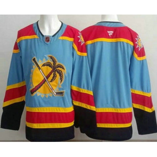 Men's Florida Panthers Blank Blue Authentic Jersey - Ujersey