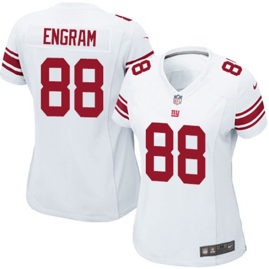 Women's Nike New York Giants #88 Evan Engram Game White NFL Jersey - Ujersey
