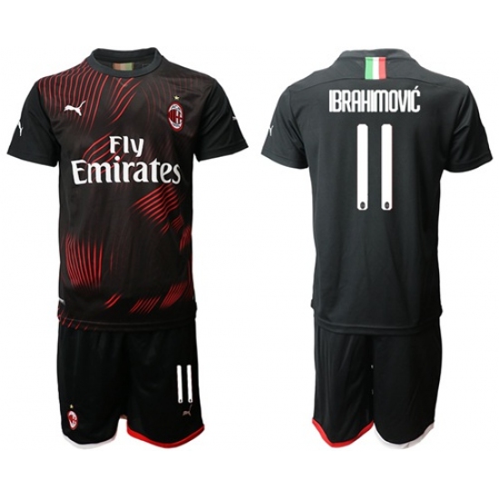 AC Milan #11 Brahimovic Third Soccer Club Jersey
