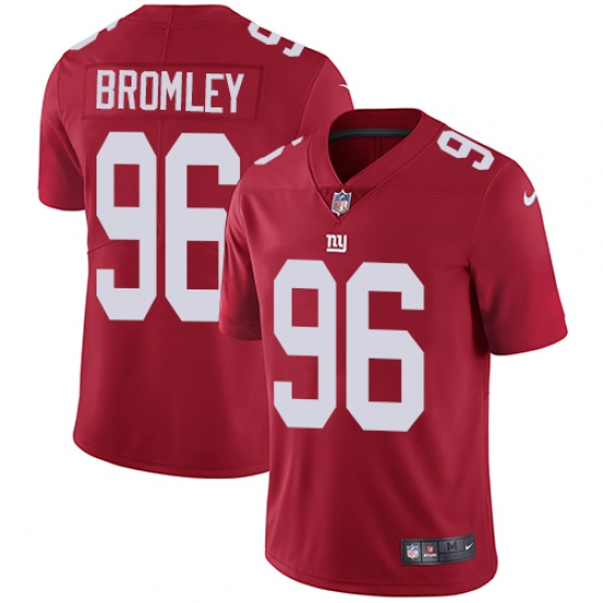 Men's Nike New York Giants #96 Jay Bromley Red Alternate Vapor Untouchable Limited Player NFL Jersey - Ujersey