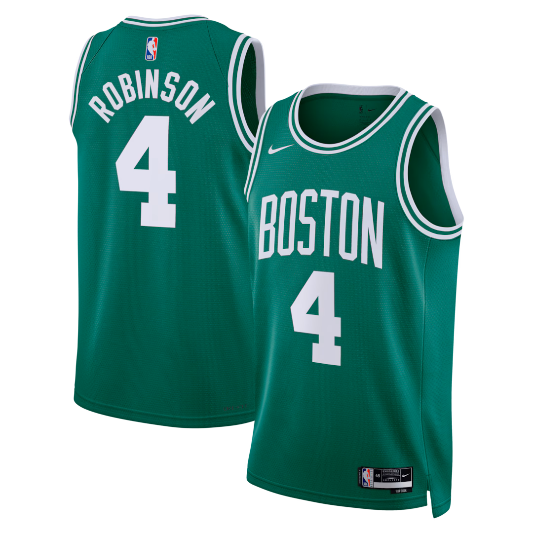 Unisex Boston Celtics Mitchell Robinson Nike Kelly Green Swingman Jersey - Icon Edition