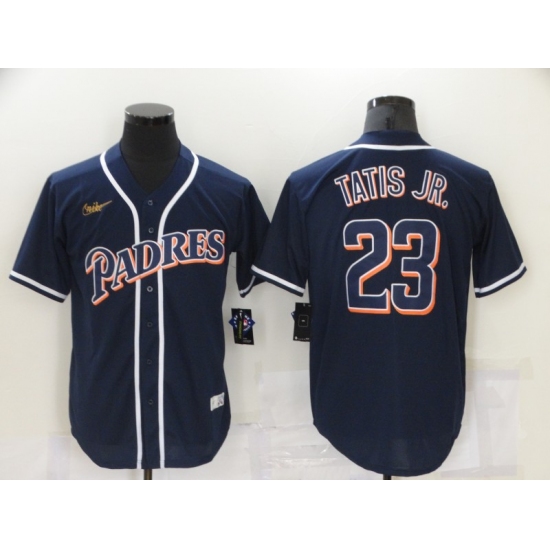 Men's San Diego Padres #23 Fernando Tatis Jr. Navy Nike 2021 Jersey - Ujersey