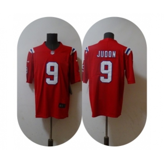 Men's New England Patriots #9 Matt Judon Red Vapor Untouchable Limited Stitched Jersey - Ujersey