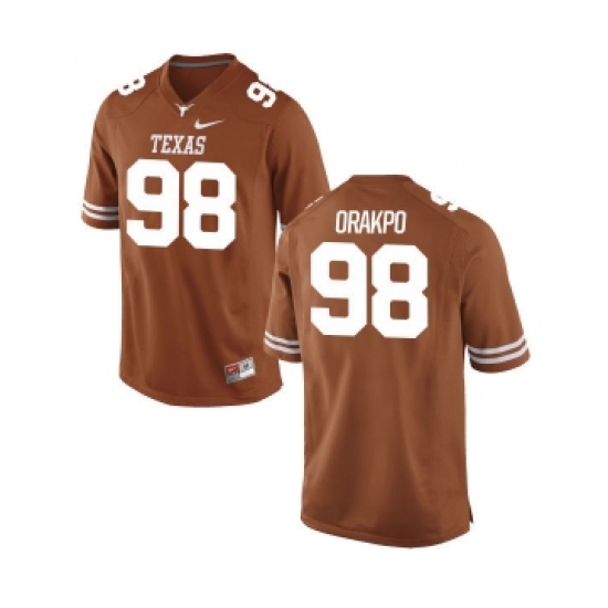 Texas Longhorns 98 Brian Orakpo Orange Nike College Jersey - Ujersey