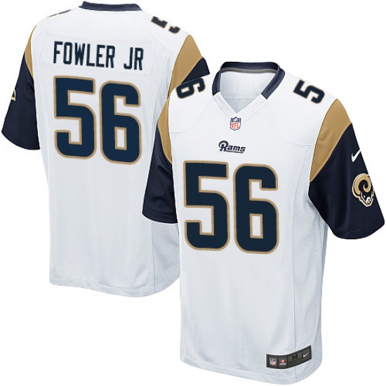 Men's Nike Los Angeles Rams #56 Dante Fowler Jr Game White NFL Jersey - Ujersey