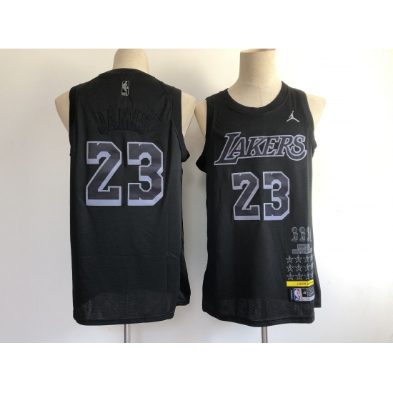 Men's Los Angeles Lakers Michael Jordan #23 MVP Swingman Jersey - Ujersey