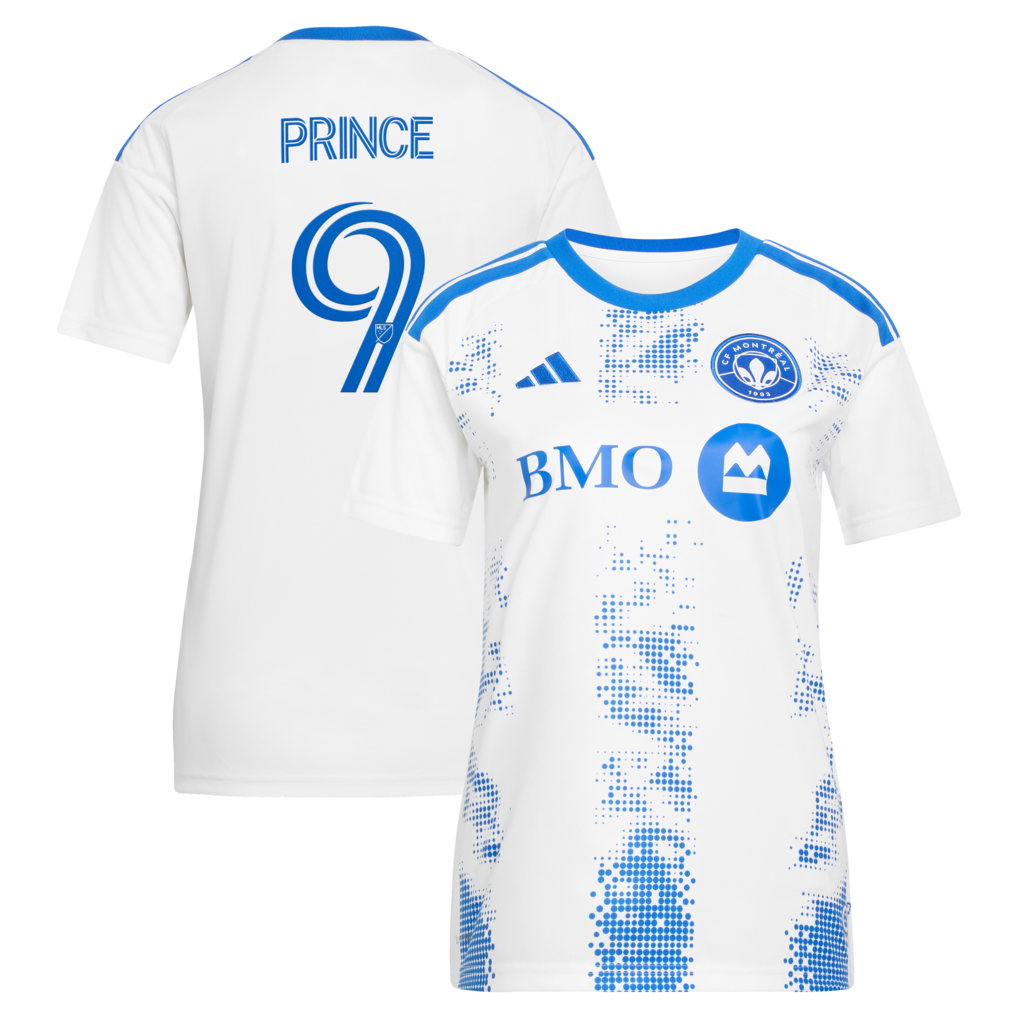 Women's CF Montreal Prince Owusu adidas White 2026 The Procure Jersey Replica Jersey - Ujersey