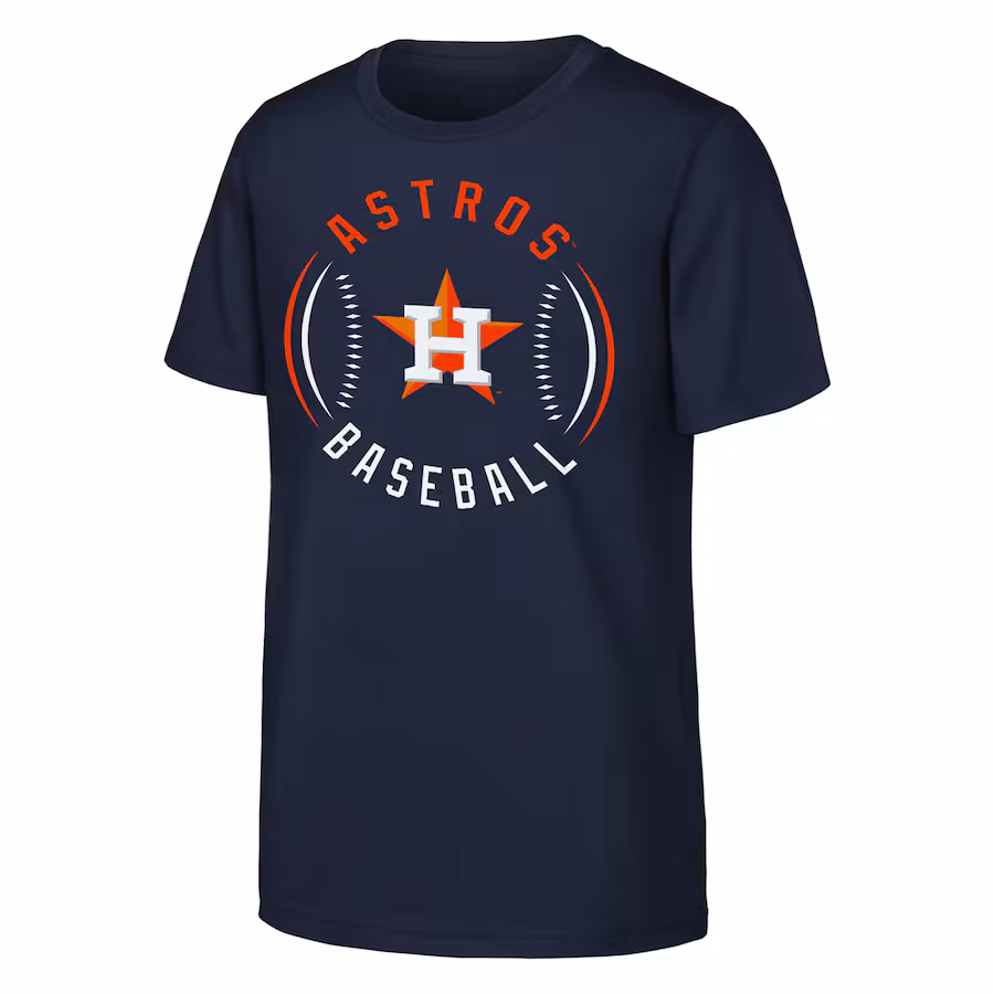 Youth Houston Astros Navy Golden Glove T-Shirt - SUjersey01
