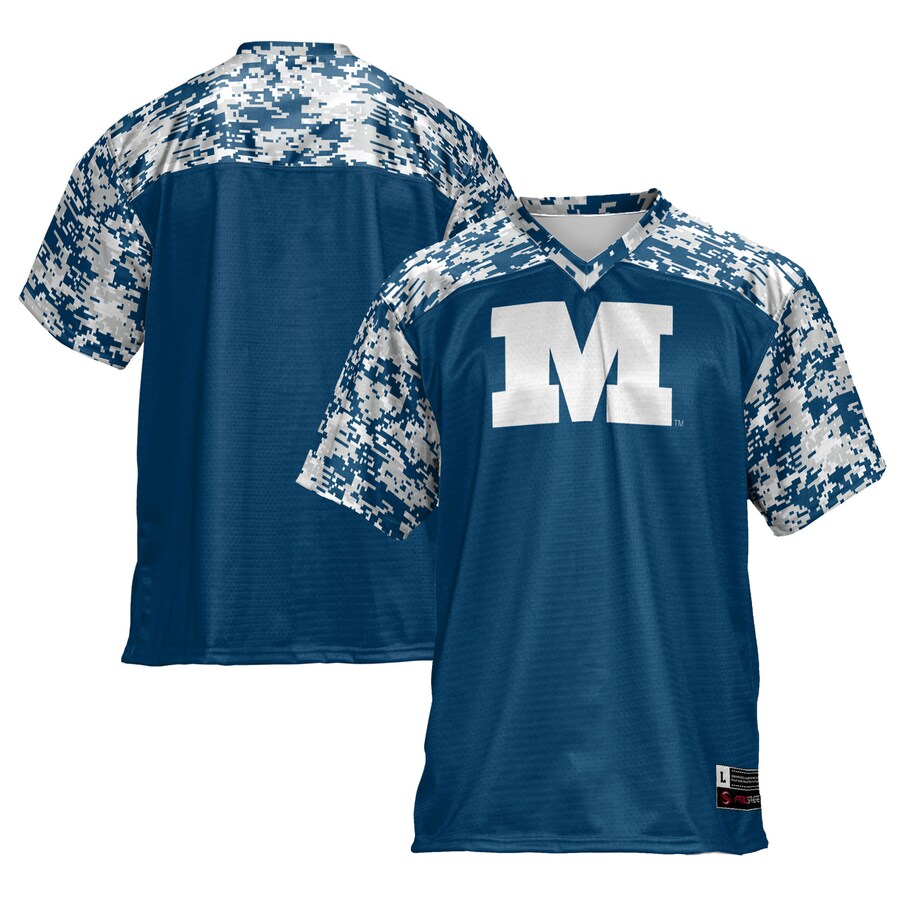 Men's GameDay Greats Blue Millikin Big Blue Football Jersey - SUjersey01