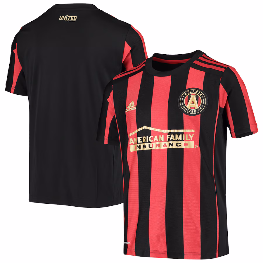 Youth Atlanta United FC adidas Red 2019 Replica Primary Jersey - SUjersey01