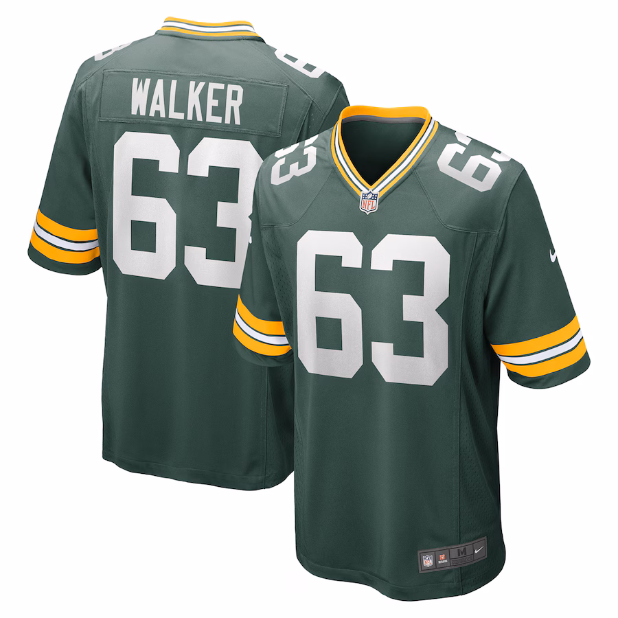 Men's Green Bay Packers Rasheed Walker Nike Green Game Player Jersey - SUjersey01