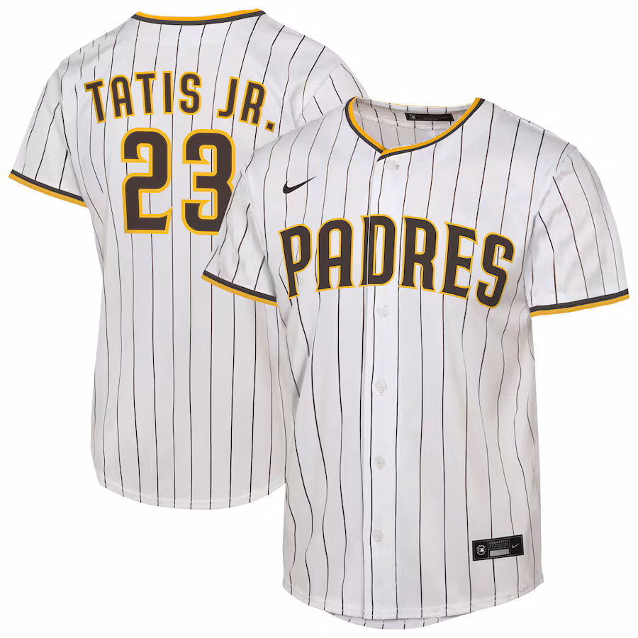 Youth San Diego Padres Fernando Tatis Jr. Nike White Home Replica Player Jersey - SUjersey01