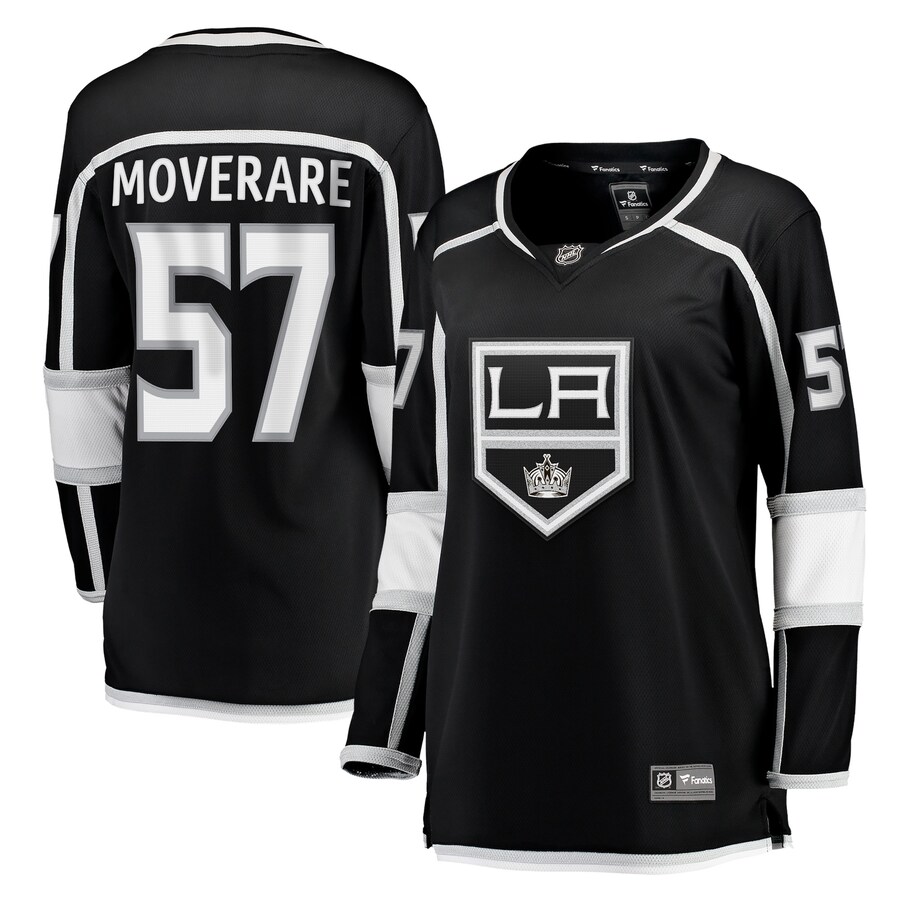 Women's Los Angeles Kings Jacob Moverare Fanatics Branded Black Home Breakaway Player Jersey - SUjersey01