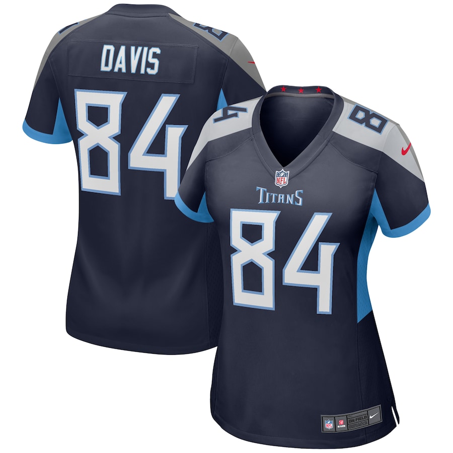 Women's Nike Corey Davis Navy Tennessee Titans Game Jersey - SUjersey01