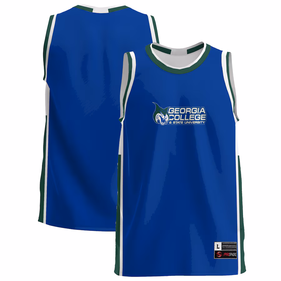 Youth GameDay Greats  Blue Georgia College Bobcats  Lightweight Basketball Jersey - SUjersey01