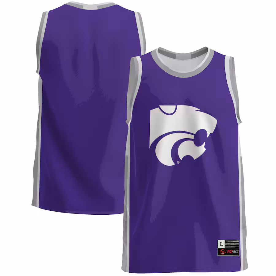 Men's GameDay Greats  Purple Kansas State Wildcats  Lightweight Basketball Jersey - SUjersey01