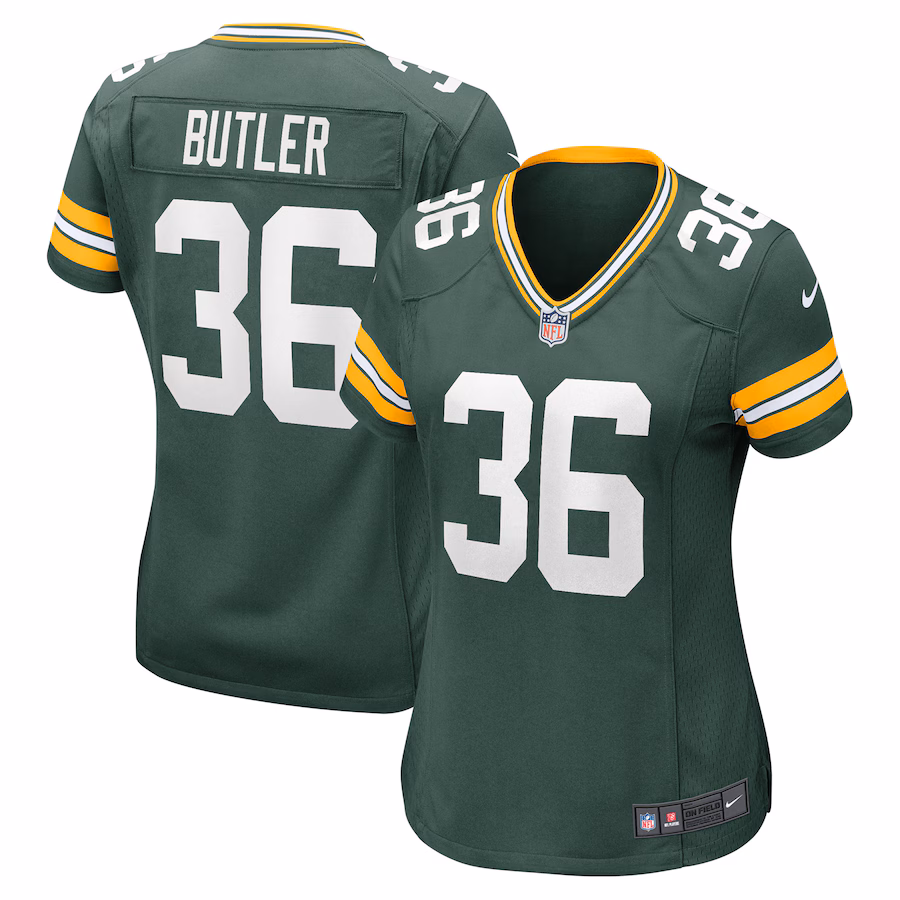 Women's Green Bay Packers LeRoy Butler Nike Green Retired Player Game Jersey - SUjersey01