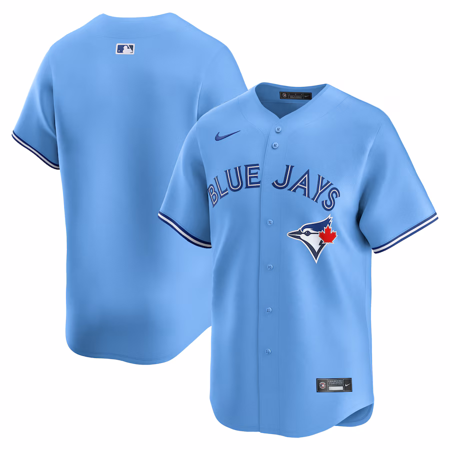Men's Toronto Blue Jays  Nike Light Blue  Alternate Limited Jersey - SUjersey01