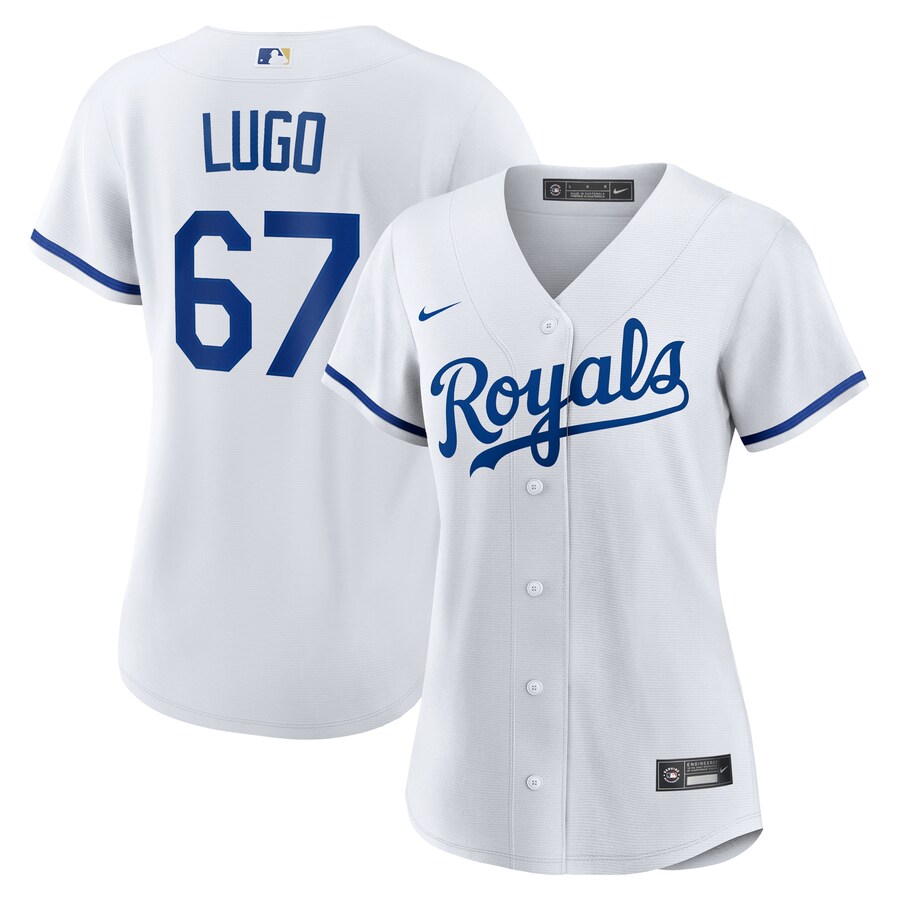 Women's Kansas City Royals Seth Lugo Nike White Home Replica Jersey - SUjersey01