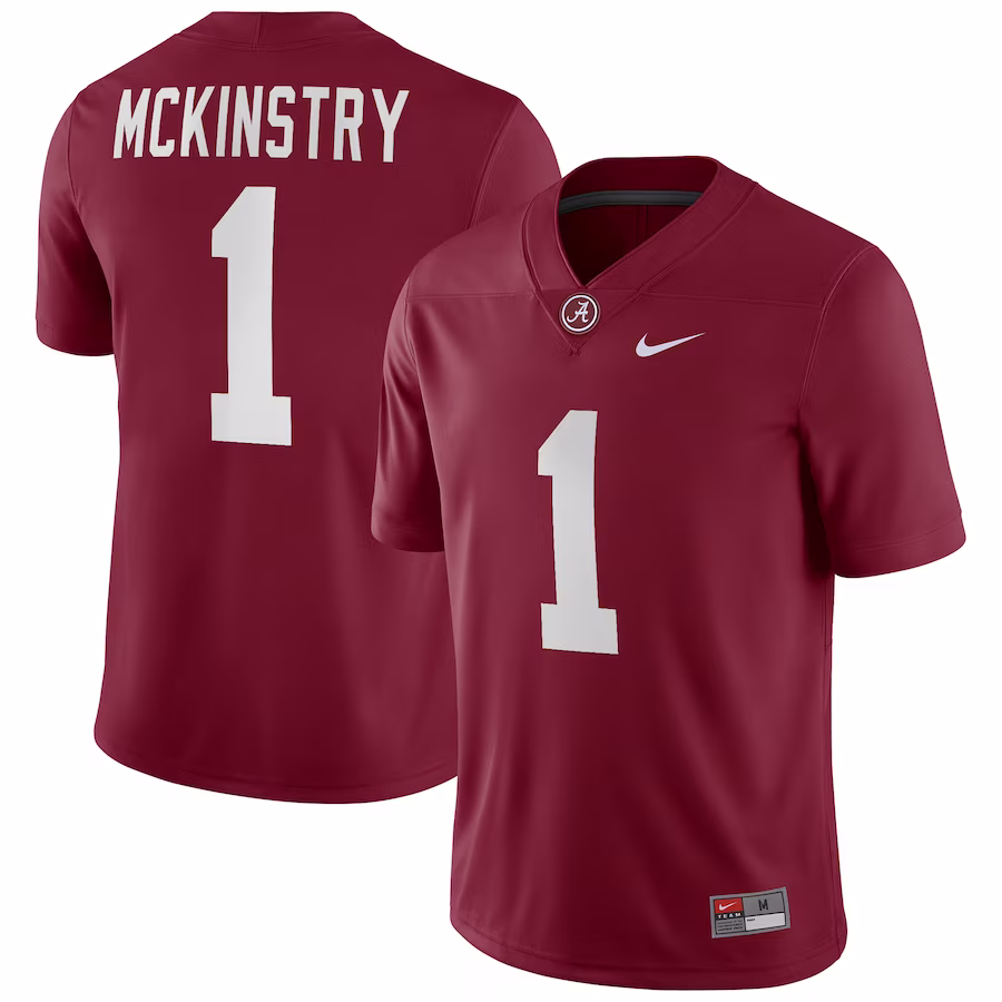 Kool-Aid McKinstry Alabama Crimson Tide Nike Player Game Jersey - Crimson - SUjersey01