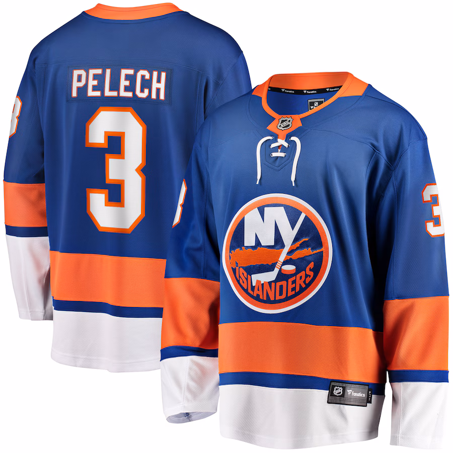 Men's New York Islanders Adam Pelech Fanatics Royal Home Breakaway Player Jersey - SUjersey01