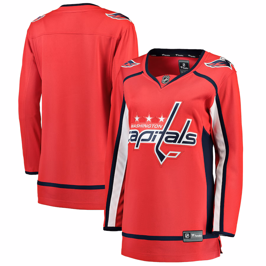 Women's Washington Capitals Fanatics Red Breakaway Home Jersey - SUjersey01