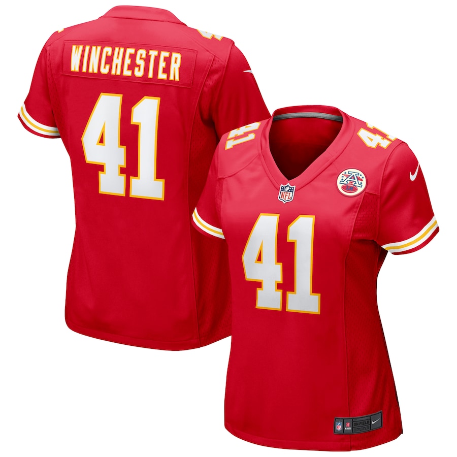 Women's Kansas City Chiefs James Winchester Nike Red Game Jersey - SUjersey01
