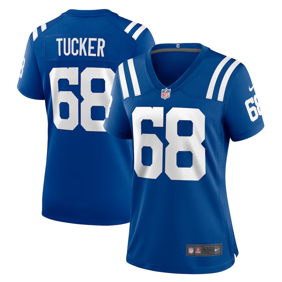 Women's Indianapolis Colts Dalton Tucker Nike Royal Game Jersey - SUjersey01