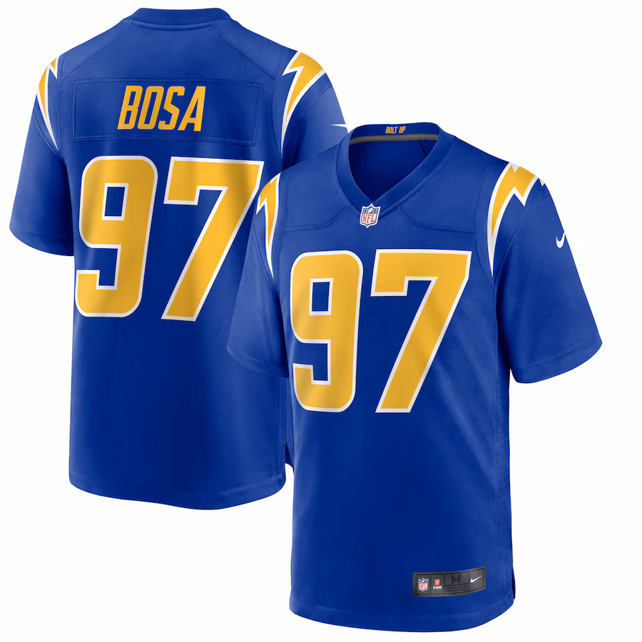 Men's Los Angeles Chargers Joey Bosa Nike Royal 2nd Alternate Game Jersey - SUjersey01