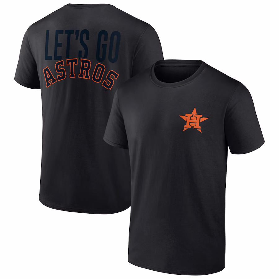 Men's Houston Astros Black In It To Win It T-Shirt - SUjersey01