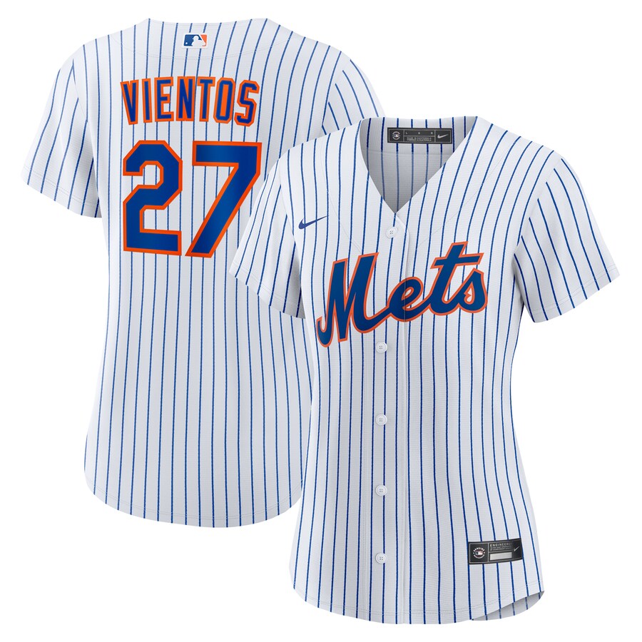 Women's New York Mets Mark Vientos Nike White Home Replica Jersey - SUjersey01