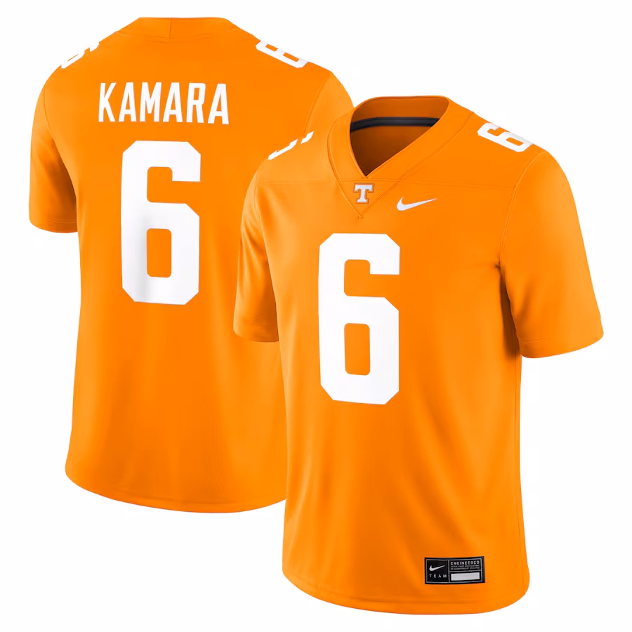 Alvin Kamara Tennessee Volunteers Nike Alumni Game Jersey - Tennessee Orange - SUjersey01
