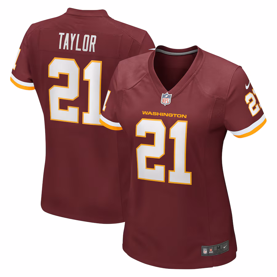 Women's Washington Football Team Sean Taylor Nike Burgundy Retired Player Game Jersey - SUjersey01