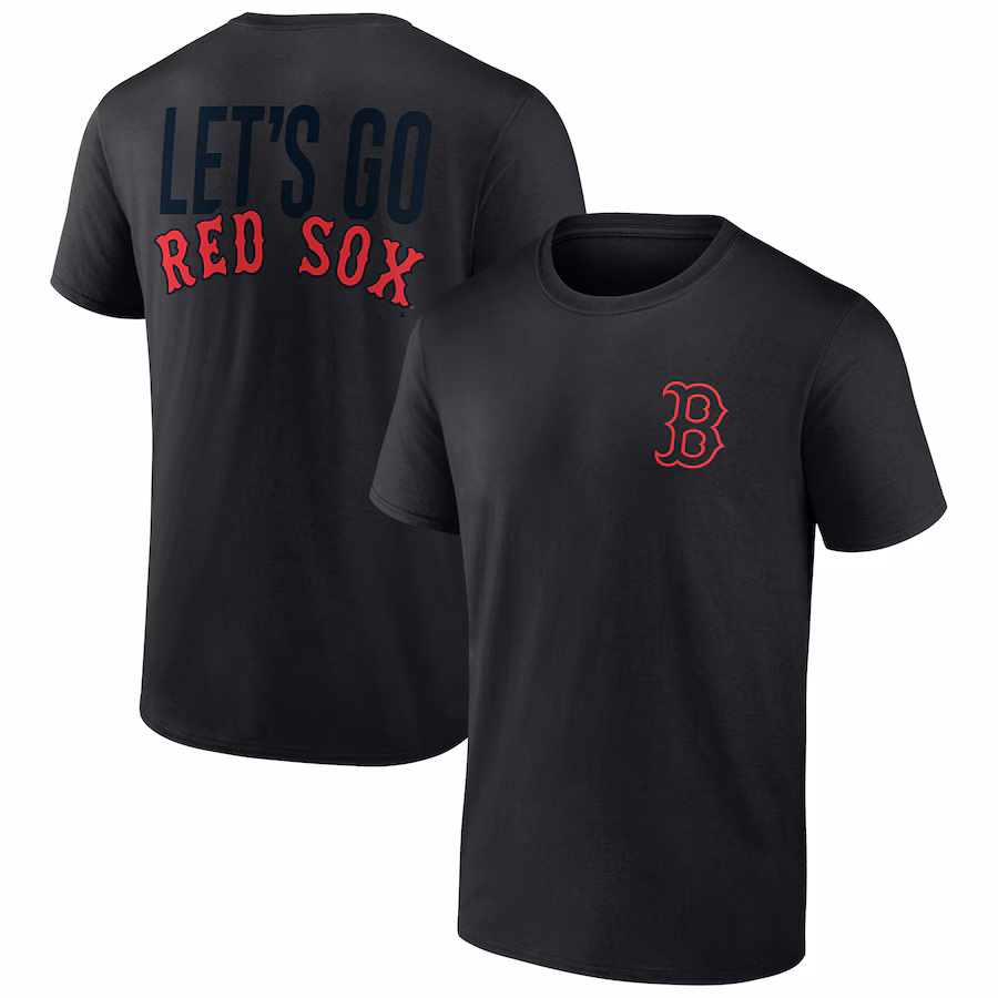 Men's Boston Red Sox Black Team In It To Win It T-Shirt - SUjersey01