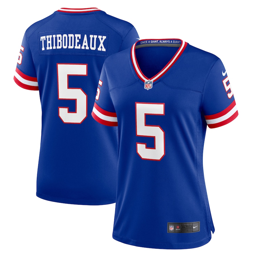 Women's New York Giants Kayvon Thibodeaux Nike Royal Player Jersey - SUjersey01