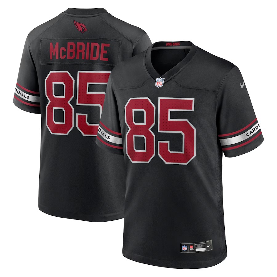 Men's Arizona Cardinals Trey McBride Nike  Black Alternate Game Jersey - SUjersey01