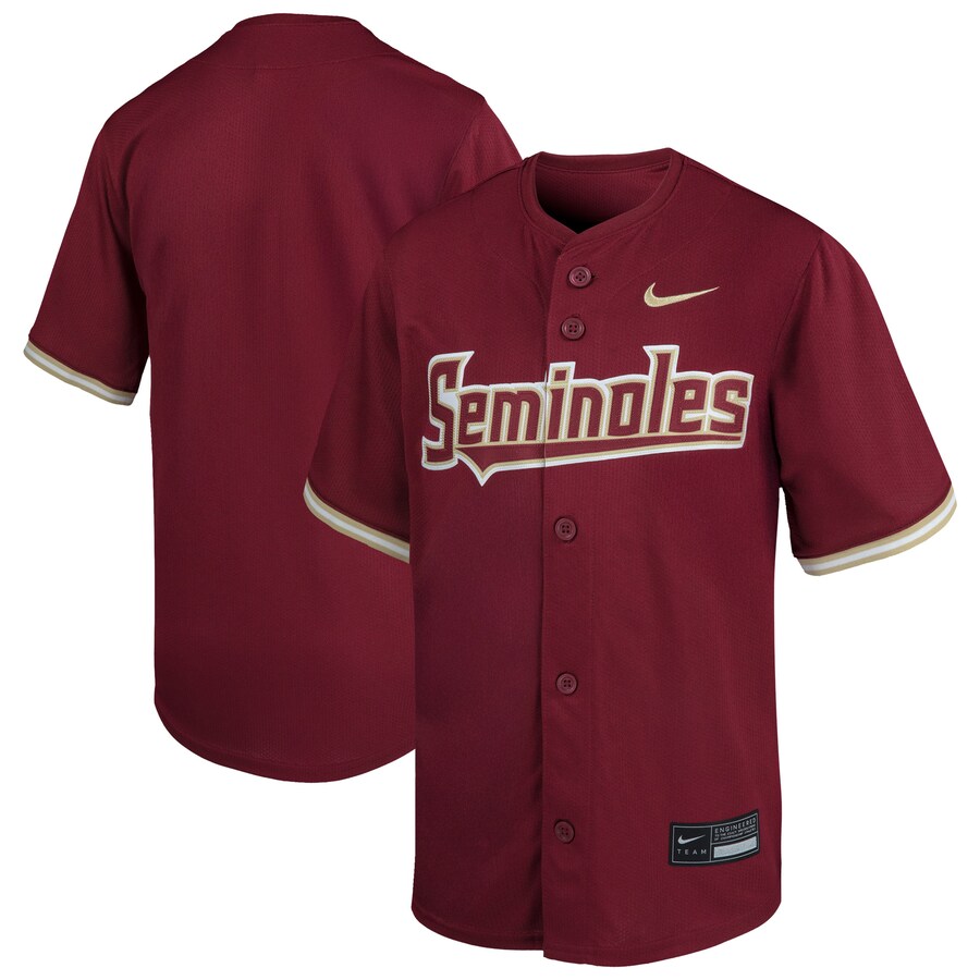 Youth Nike Garnet Florida State Seminoles Limited Baseball Jersey - SUjersey01